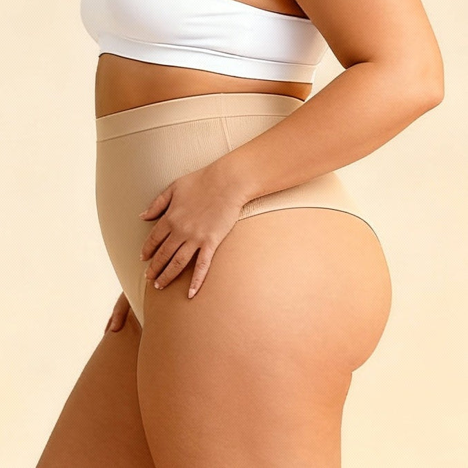 Calzón faja colaless nude control abdomen tallas grandes Essenza